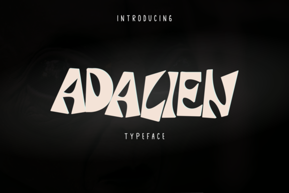 Adalien: A Whimsical Display Font for Bold Creative Projects