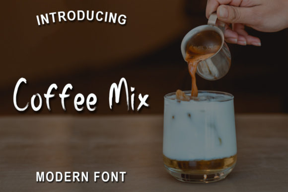 Coffee Mix: The Modern Display Font for Bold Creations