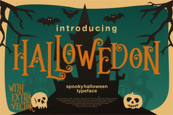 Hallowedon: Integrating a Spooky Display Font into Professional and Creative Workflows