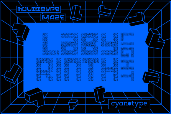 MultiType Maze Labyrinth Light: A Pixelated Design Revolution