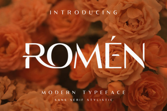 Romen: A Masterpiece of Modern Luxury Typography