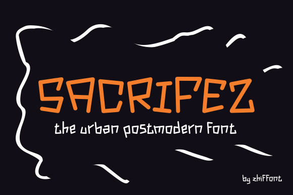 Sacrifez: The Quirky, Creepy Display Font for Bold Projects