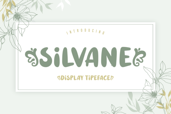 Silvane: A Playful Brushed Font for Joyful Designs