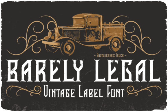 Unleashing Vintage Charm: Why the Barely Legal Font is a Game-Changer for Modern Design
